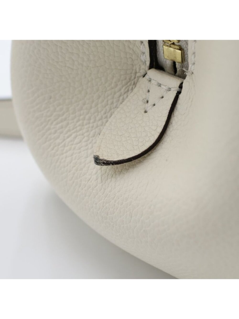 Louis Vuitton Monogram Empreinte Monte New BB Cream 2-Way Shoulder Bag White - Picture 7 of 10